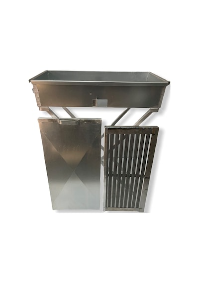 Demir Mangal Katlanır Ayaklı 65 Cm Inox