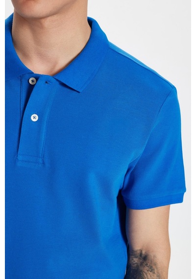 Tudors Erkek Slim Fit Dar Kesim Premium Seri %100 Pamuk Yumuşak Dokulu Merserize Lacivert Polo Yaka Tişört -50932 Tudors Erkek Slim Fit Dar Kesim Premium Seri %100 Pamuk Yumuşak Dokulu Merserize Lacivert Polo Yaka Tişört -50932