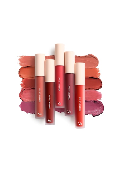 Village 11 Factory Velvet Fit Lip Tint Ruby Pink 4.7g - Mat & Kremsi Dudak Tinti Çok Renkli
