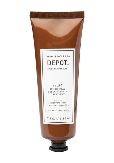 Depot No. 207 White Clay Sebum Control Saç Derisi Sebum Giderici Bakım 125 Ml
