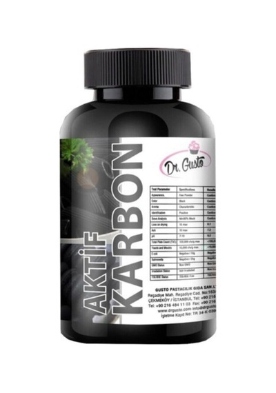 Aktif Karbon 100 Gr Yenilebilir