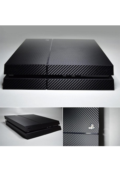 PlayStation 4 Siyah Carbon Fiber Kaplama Çınar Extreme