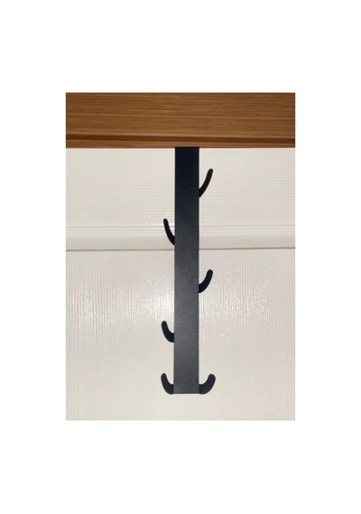 Risingmaber Metal Mat Siyah Amerikan Kapı Arkası Dikey Kapı Arkası Askılık Organizer Askılık Ve Banyo Kapı Ar Diğer