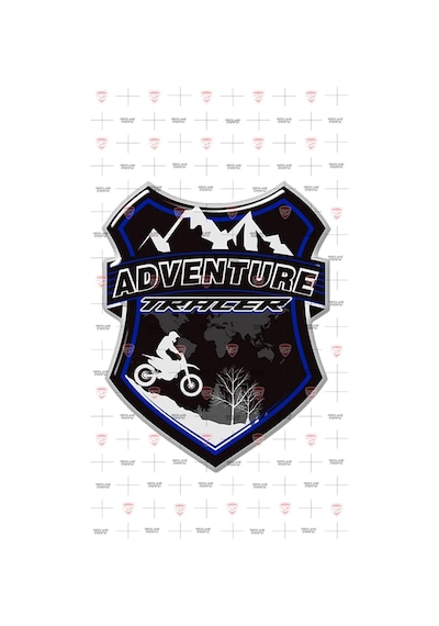 Yamaha Adventure Tracer 3d Damla Sticker Diğer