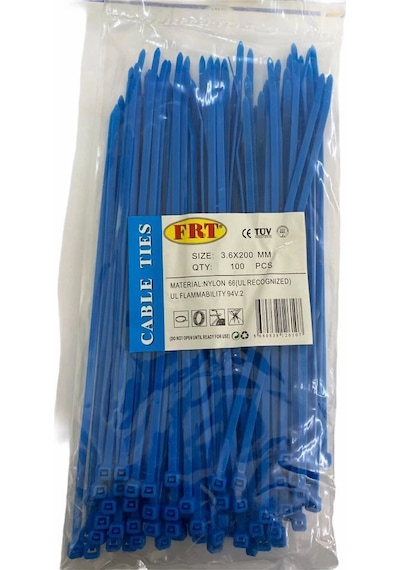 Mey İthalat Frt Mavi 3,6x200 Kablo Bağı
