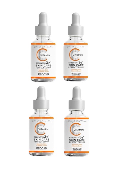 4 Lü Aydınlatıcı Ve Ton Eşitleyici Serum