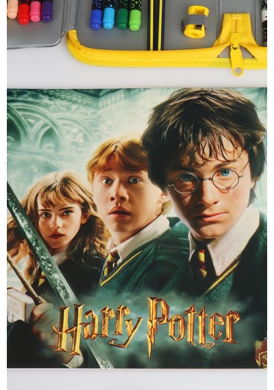 Maped X Dekomus Lisanslı Harry Potter Magic School Collection 35 Parça Full+full Boyama Seti Ve Büyük Boy Resim Defteri Seti Altın