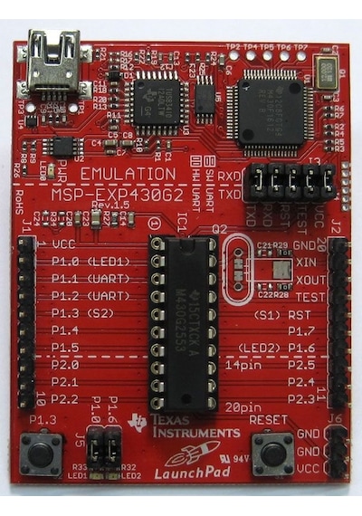 Msp430 Launchpad - Msp-exp430g2et Geliştirme Kiti