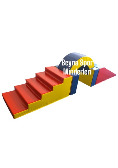 Beyna Spor Minderleri Blok Set Minderi 5parçalı Çok Renkli
