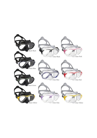 Cressi Big Eyes Evolution Crystal Dalış Maskesi Clear-blue Clear - Blue