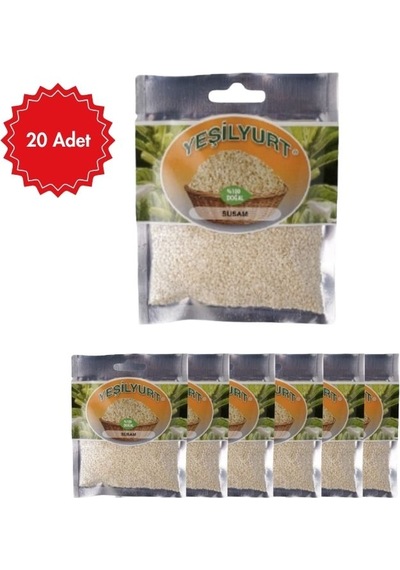 Yeşilyurt Susam 40 G Doğal Ve Katkısız Hamur Işleri, Salata Ve Yemekler Için