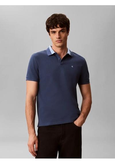 Calvin Klein Ss Casual Pıque Coll, Cec Lacivert Erkek Polo
