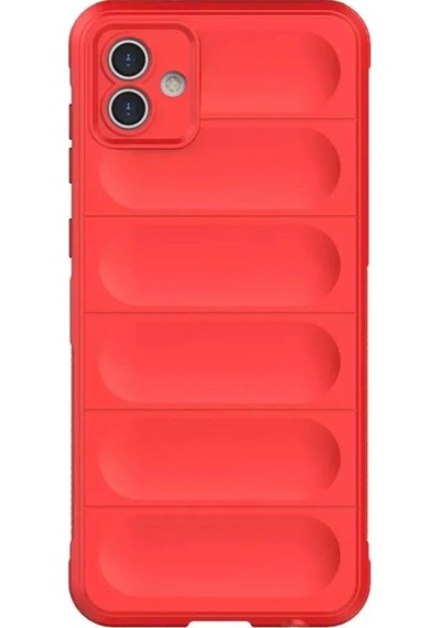 Samsung Galaxy A05 Kılıf Optimum Silikon - Kırmızı Çok Renkli