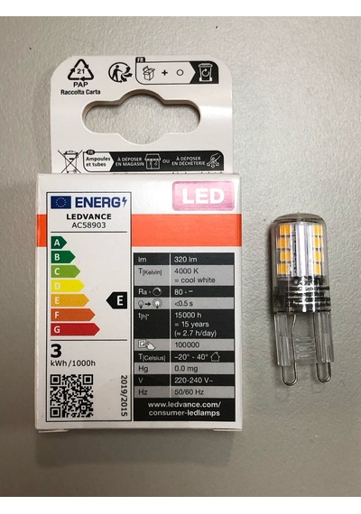 3 Adet Osram G9 Led 3w 30w 320 Lümen 4000 Kelvin Günışığı