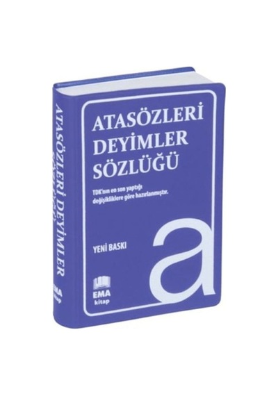 Atasözleri Deyimler Sözlüğü Plastik Kapak - Mydr-644257