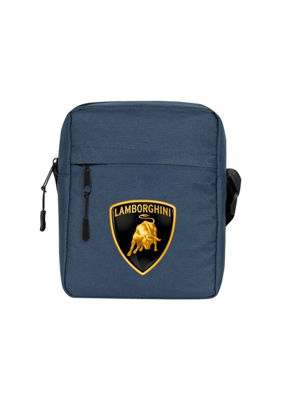 Lamborghini Classic Lacivert Omuz Çantası