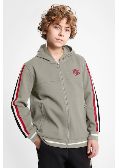 Lescon Çocuk Fermuarlı Kapüşonlu Sweatshirt 25n-3130 Bej