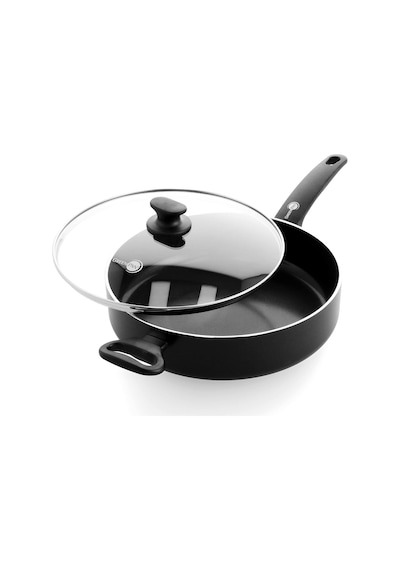 Greenpan Cambridge Cw002216 002 Güveç Tavası/cam/alüminyum, Siyah, 24 Cm Diğer