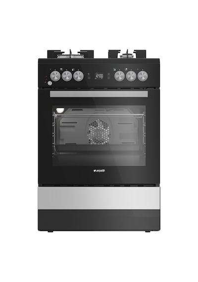Arçelik F 8541 EBCS Ocaklı Fırın Siyah