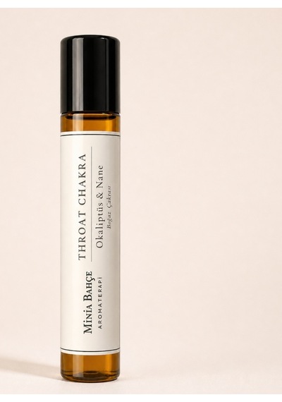 Boğaz Çakra Roll - %100 Doğal Bitkisel Yağ Karışımı 10 Ml