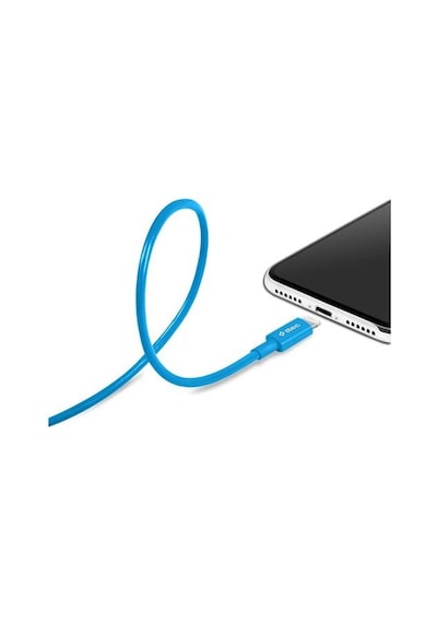 Ttec 2DK7508M Lightning Şarj ve Data Kablosu Mavi
