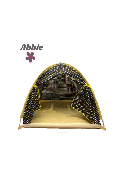 Abbie Lx Ss Eko Çocuk Oyun Çadırı Sarı Siyah Mor
