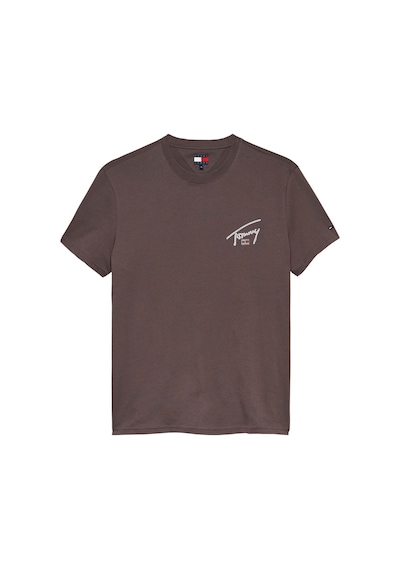 Tommy Hilfiger Th Regular İmzalı Arka Logolu Bisiklet Yaka Pamuklu Kahverengi T-shirt-12222 Kahverengi Tommy Hilfiger Th Regular İmzalı Arka Logolu Bisiklet Yaka Pamuklu Kahverengi T-shirt-12222 Kahverengi