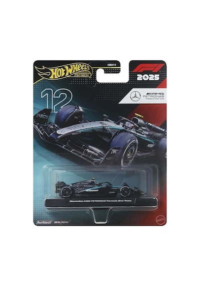 Hot Wheels F1 2025 Formula 1 Takımları 8'li Araç Seti Ferrari Mercedes Mclaren Haas Kırmızı