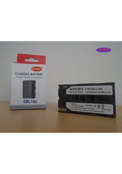 Samsung Uyumlu Sb L160 Kamera Bataryası. Pil