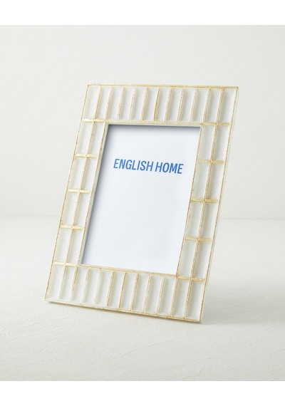 English Home Lidya Polyresin Çerçeve 13x18 Cm Krem-gold