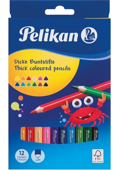 Renkli Üçgen 12 Adet 4012700724038 103 Ivory