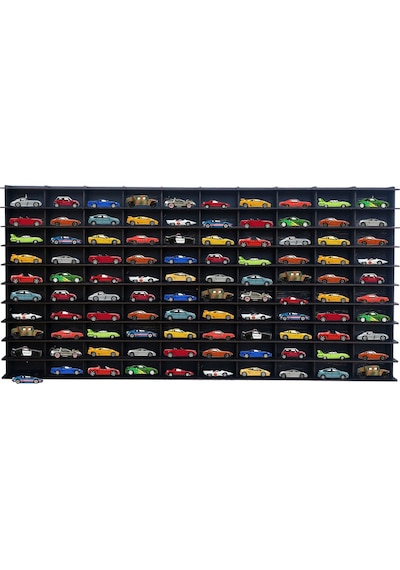 Woodbu 1/64 Hobi Araba Rafı 100 Araç (Hot Wheels, Matcbox)