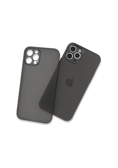 More TR Apple Uyumlu iPhone 14 Pro Max Kılıf Zore 1.Kalite PP Kapak - siyah
