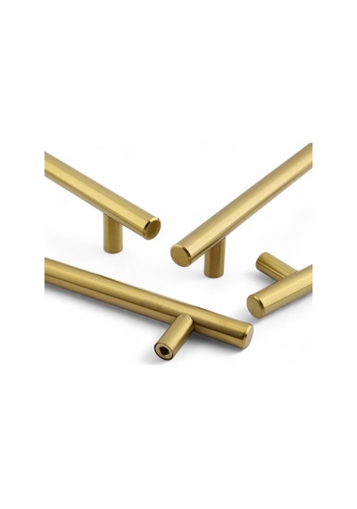 Alteta 5 Adet 128 Mm - 12.8 Cm Gold Altın Metal Mobilya Mutfak Çekmece Dolap Kulbu Kulpu Kulpları Çok Renkli