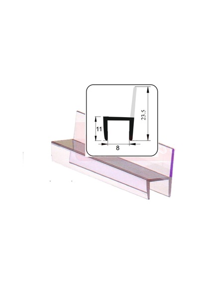 Cam Balkon Fitili - Plastik Izolasyon / Yalıtım Contası (H, H, U)