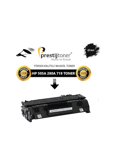 Prestijtonerr Hp Ce505A Uyumlu Toner | 05A | M401N | M425Dn | P2050 | P2030