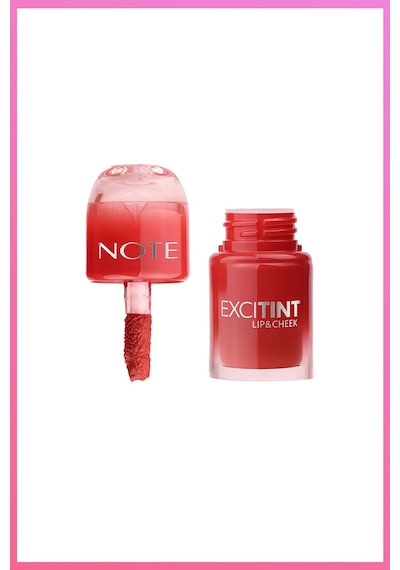 Excitint Lip & Cheek Dudak ve Yanak Renklendirici Tint Likit Allık - 30 Coral Rose