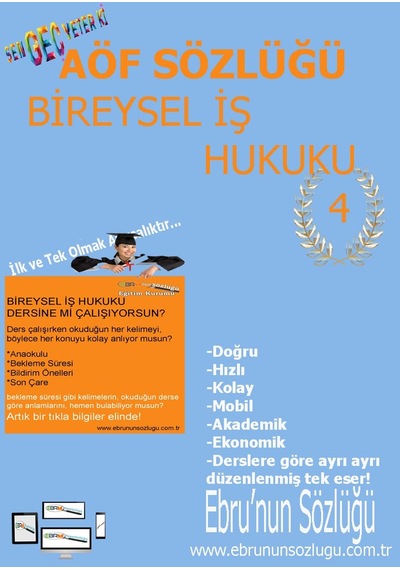 AÖF İİBF Ebrunun Sözlüğü Bireysel İş Hukuku E- Sözlük