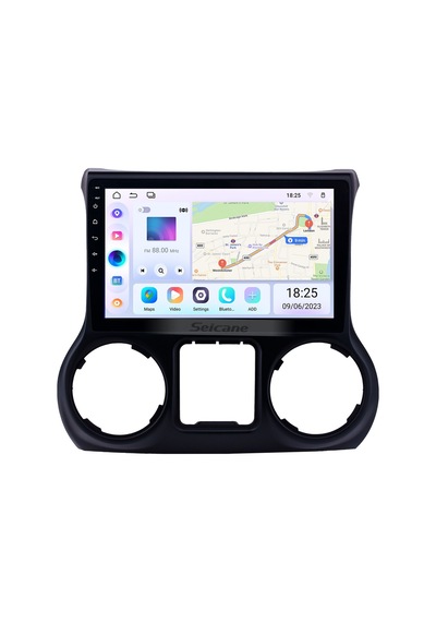 Jeep Wrangler 2015-2018 Multimedya Navigasyon Usb Kamera Carplayer 4 Ram