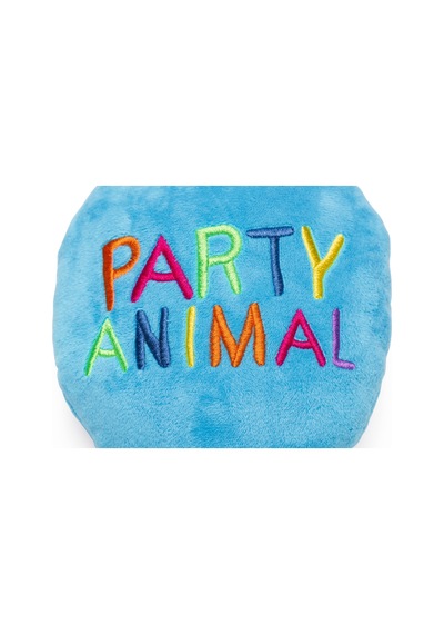 Hnrlıshp Beeztees Köpek Oyuncağı, Parti Balonu, Peluş, Mavi, 39x13x7,5cm