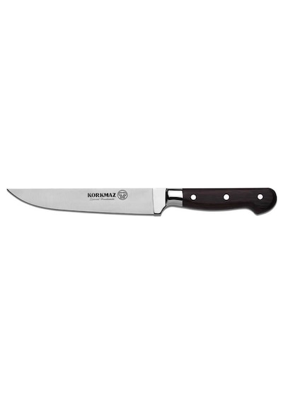 Korkmaz A712-03 Sürmene 17.5 CM Şef  Bıçağı Siyah
