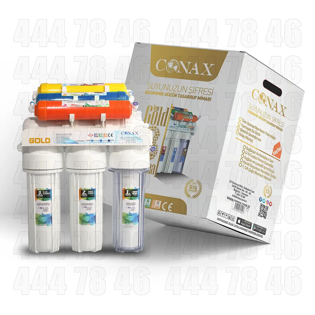 Gold 8 Aşamalı Su Arıtma Cihazı Conax
