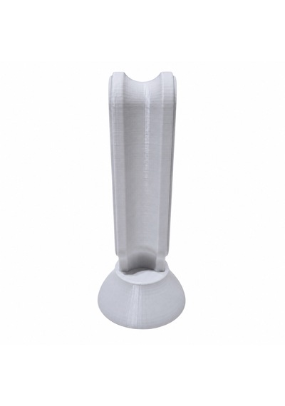 24 Cm Açık Gri 3d Baskı Kulaklık Standı Masaüstü Kulaklık Askılığı Ve Organizer