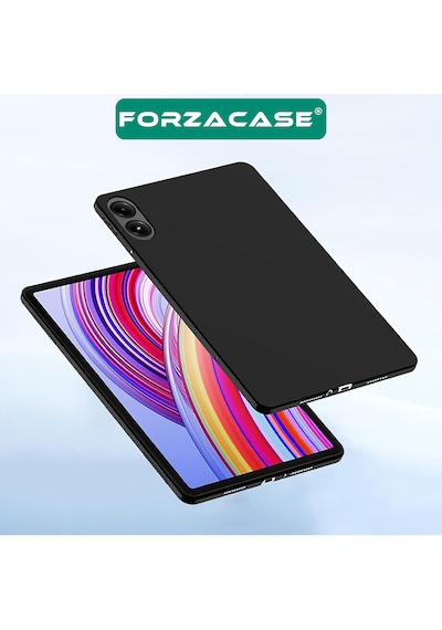 Forzacase Xiaomi Redmi Pad 2 Pro 12.1 Inch Tablet İle Uyumlu Silikon Kılıf Siyah - Fc155 Arka Kapak
