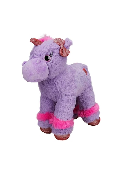 Unicorn Renkli Peluş At 28 Cm.