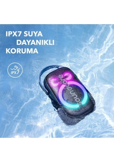 80w Kablosuz Bluetooth Hoparlör, 18 Saat Çalma Süresi Ve Suya Dayanıklı Tasarım