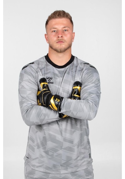 Hummel Line Kaleci Tek Üst Forma Gri