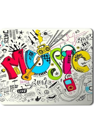 Music Love Müzik Mouse Pad Mousepad