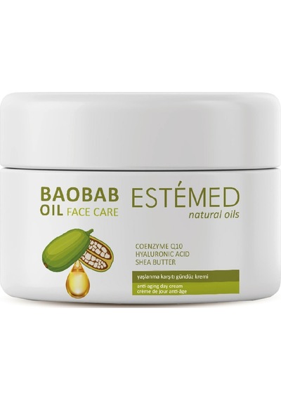 Estemed Baobab Oil  Gündüz Kremi 50 ML