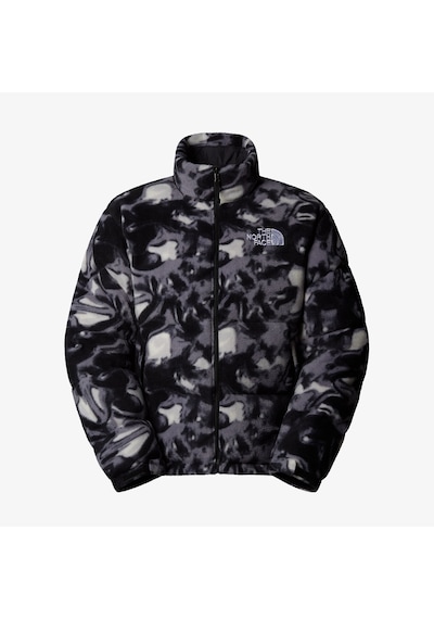 The North Face Polar Nuptse Erkek Desenli Siyah Mont Düz Nf0a88xn31ı1 Siyah